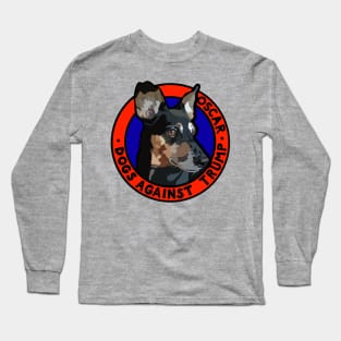 DOGS AGAINST TRUMP - OSCAR Long Sleeve T-Shirt